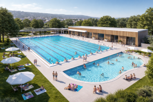 Piscina pública municipal en A Malata